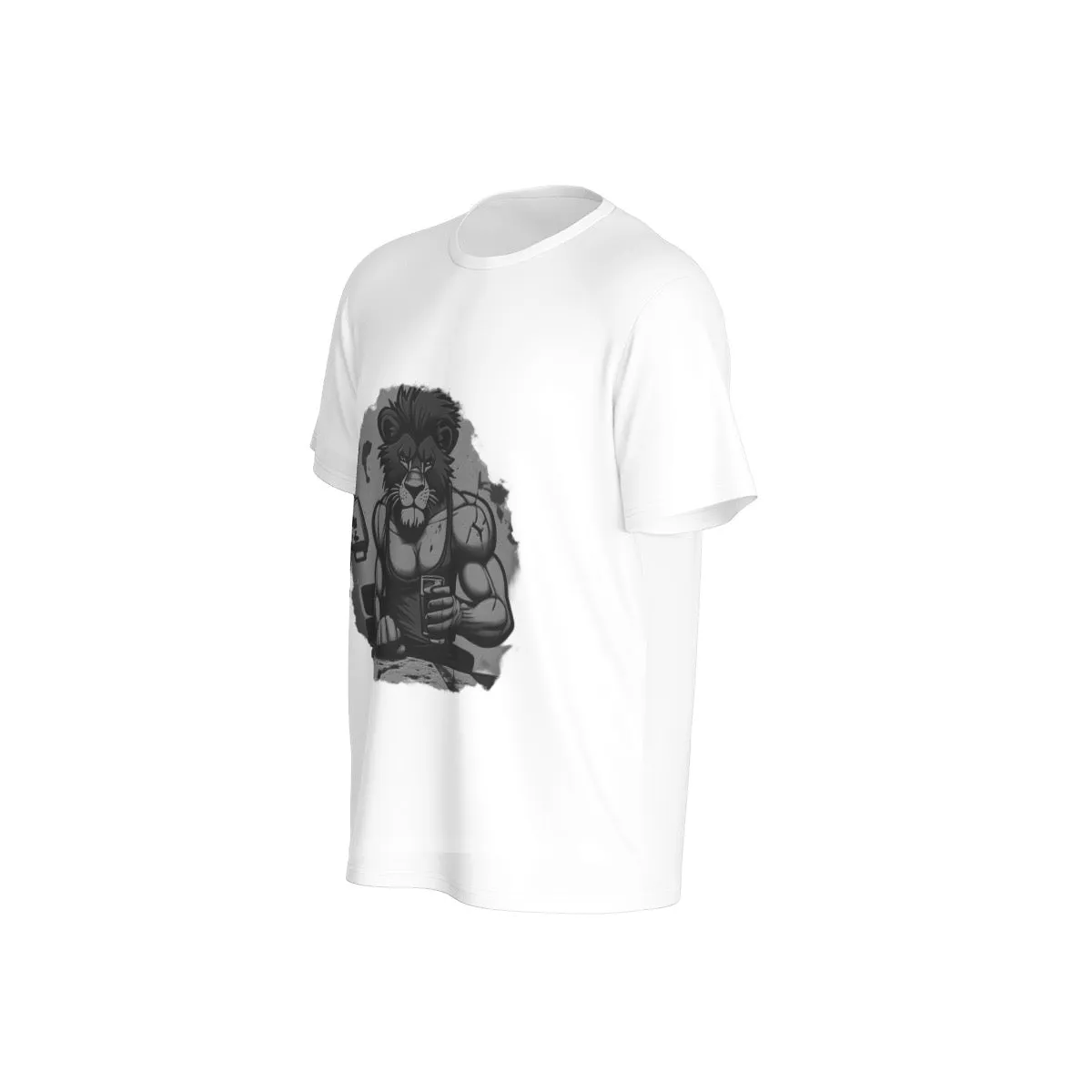 All-Over Print Men's O-Neck Sports T-Shirt leo3 print
