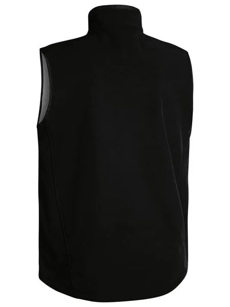 Black Soft Shell Vest For Men