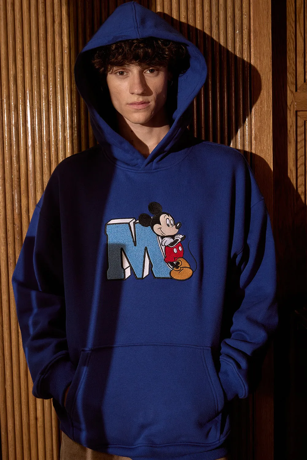 Blue Mickey Hoodie