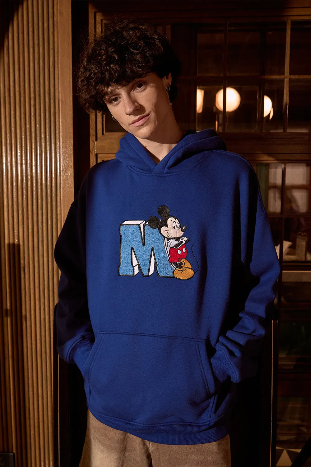Blue Mickey Hoodie