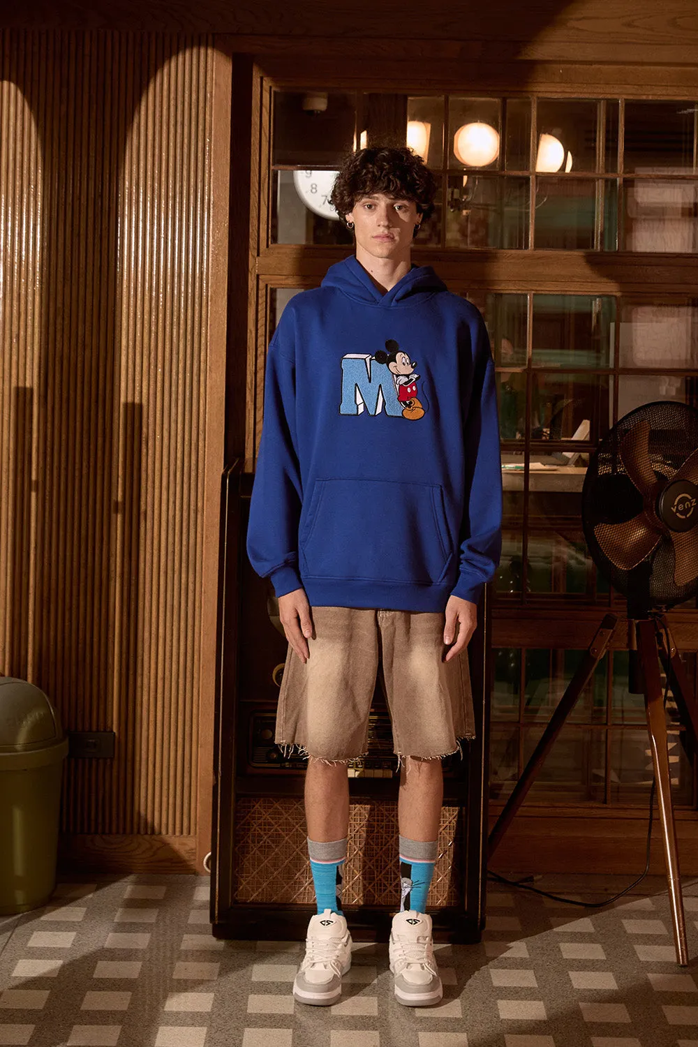 Blue Mickey Hoodie