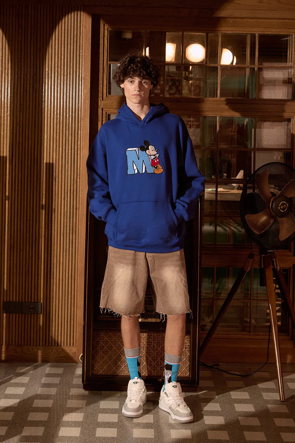 Blue Mickey Hoodie