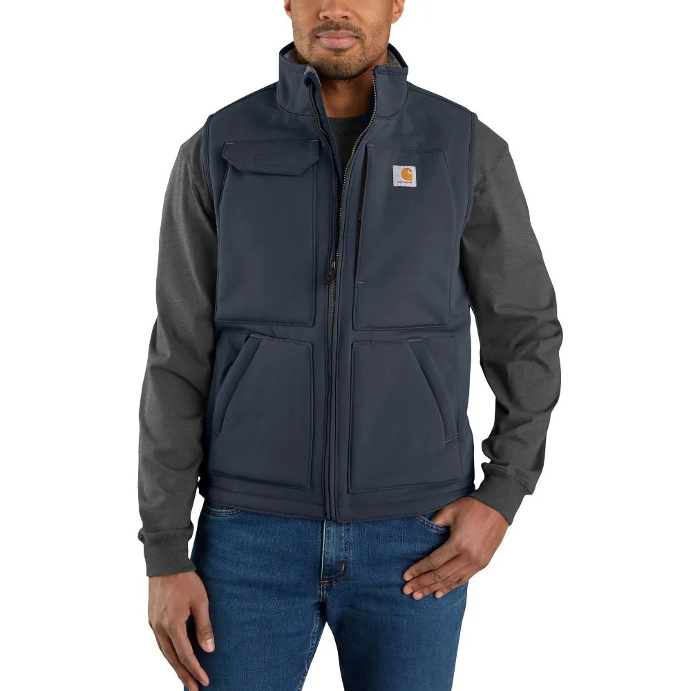'Carhartt' Men's Super Dux™ Relaxed Fit Sherpa Lined Vest - Bluestone