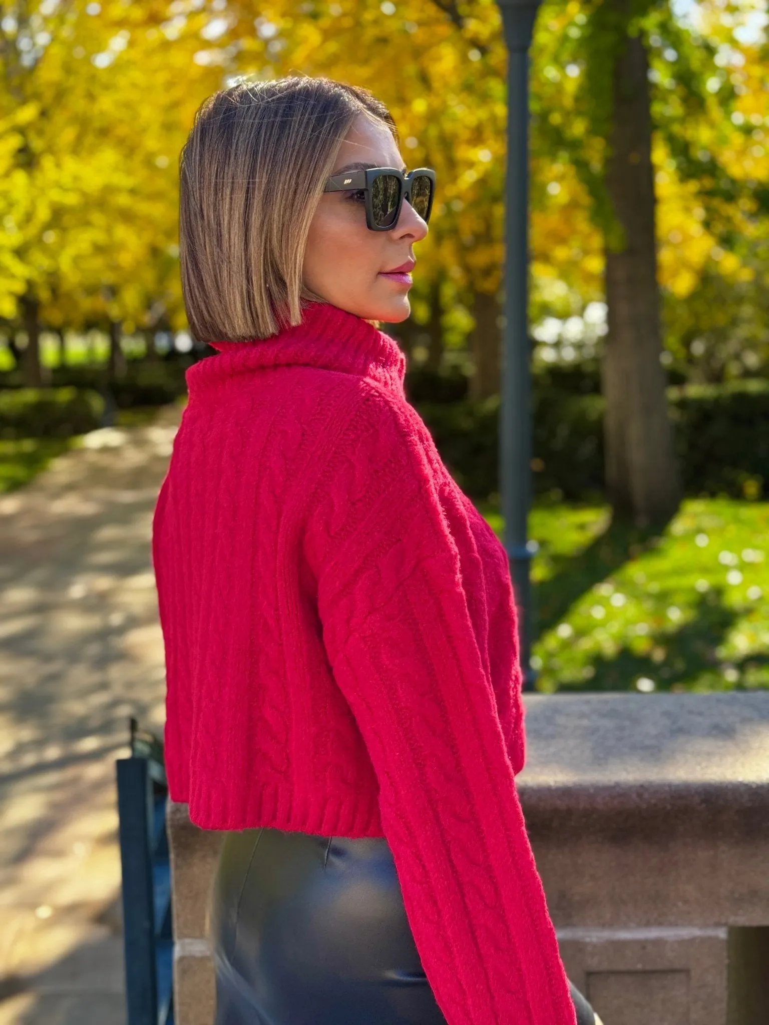 Carissa Sweater (Red)