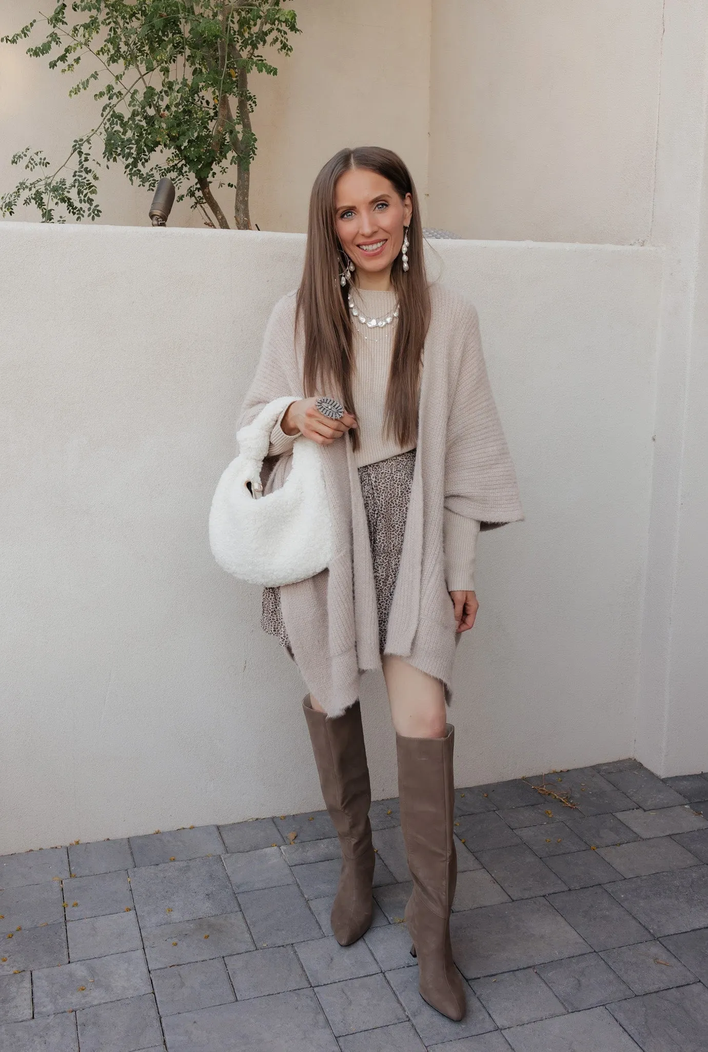 Charlene Sherpa Shearling Shoulder Bag