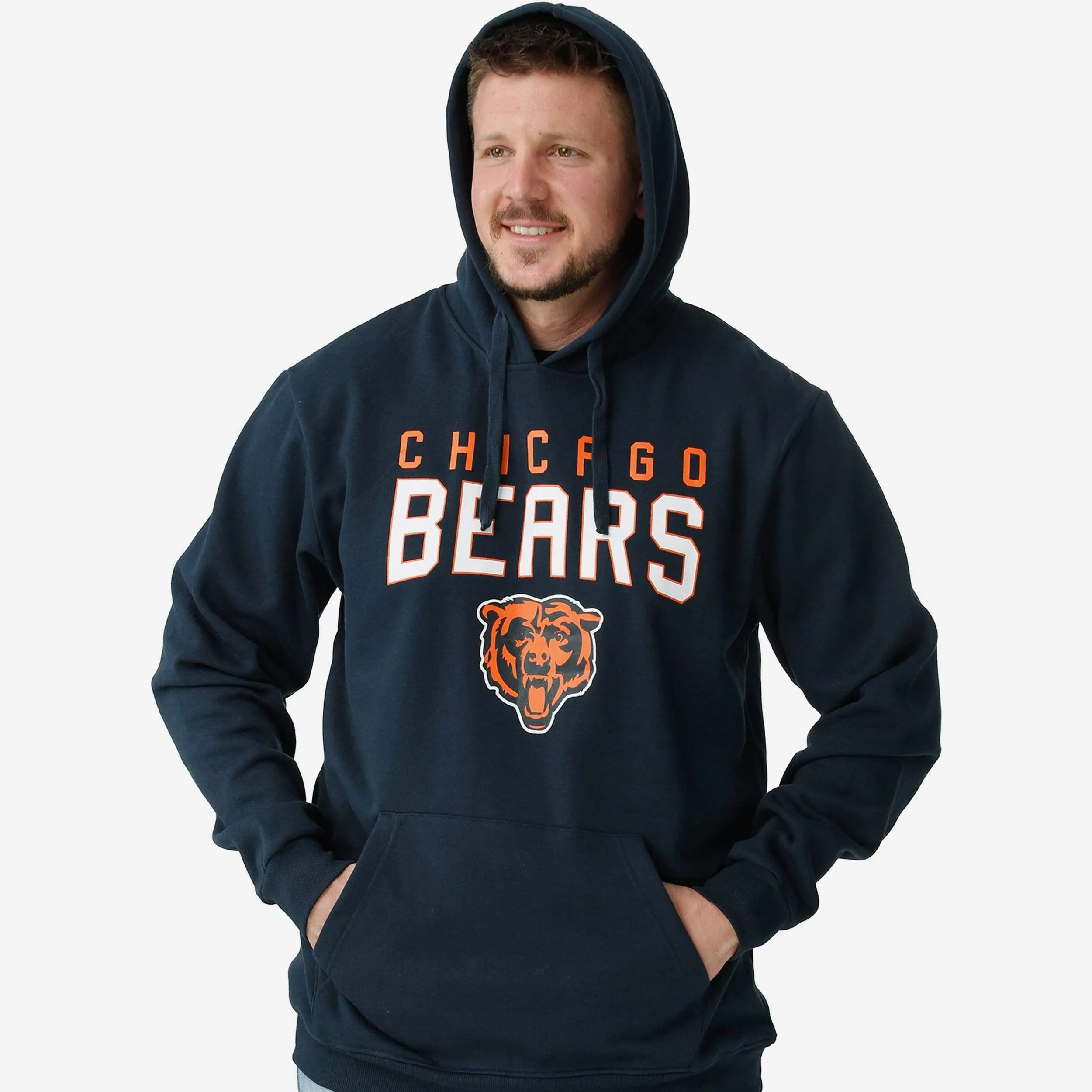 Chicago Bears Solid Hoodie