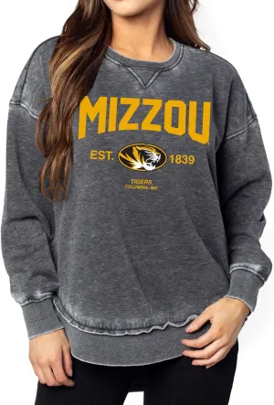 chicka-d Women's Burnout Campus Pullover