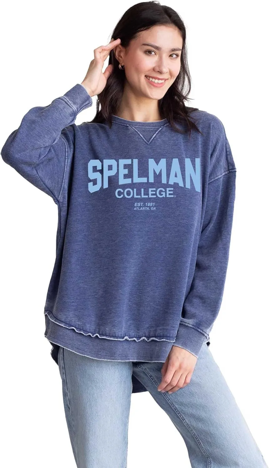 chicka-d Women's Burnout Campus Pullover