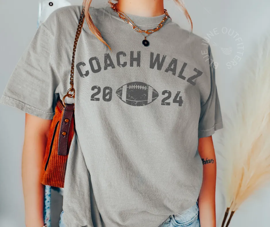 COACH WALZ 2024 | COMFORT COLORS HARIS WALZ TEE