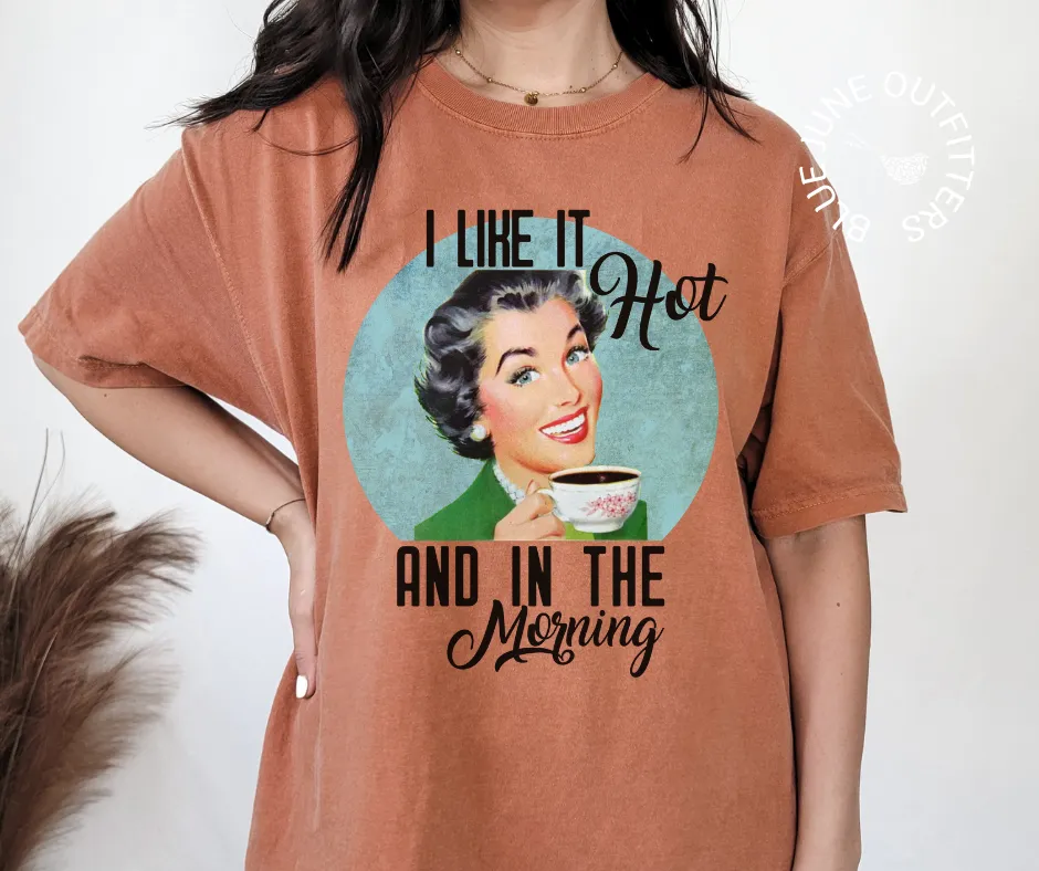Comfort Colors Funny Coffee Tee