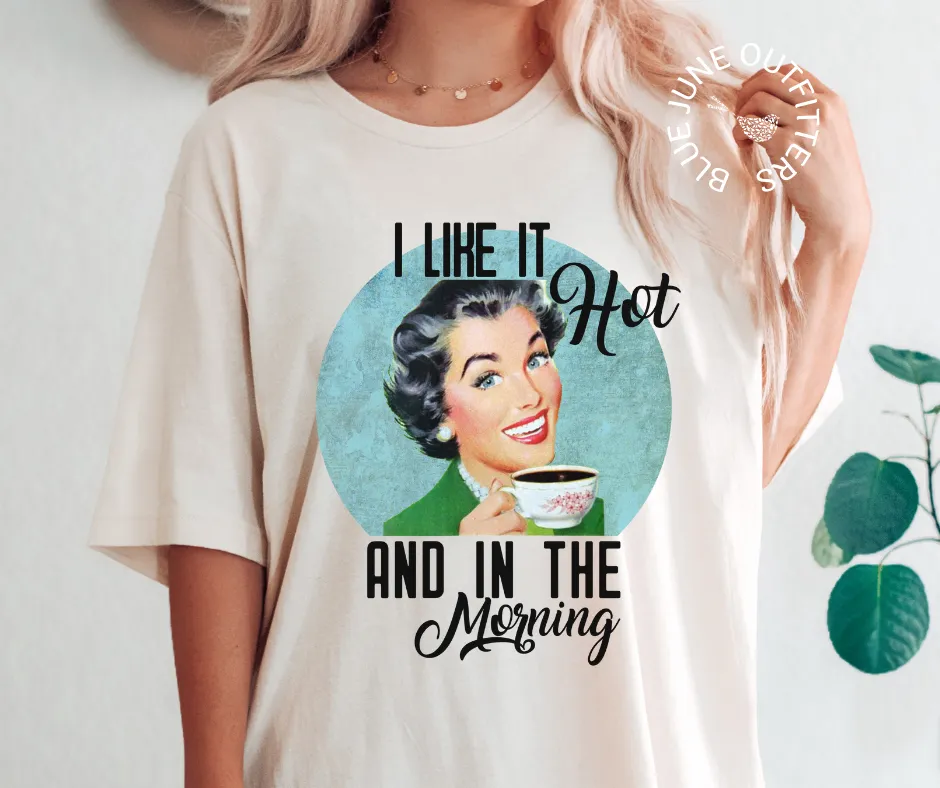 Comfort Colors Funny Coffee Tee