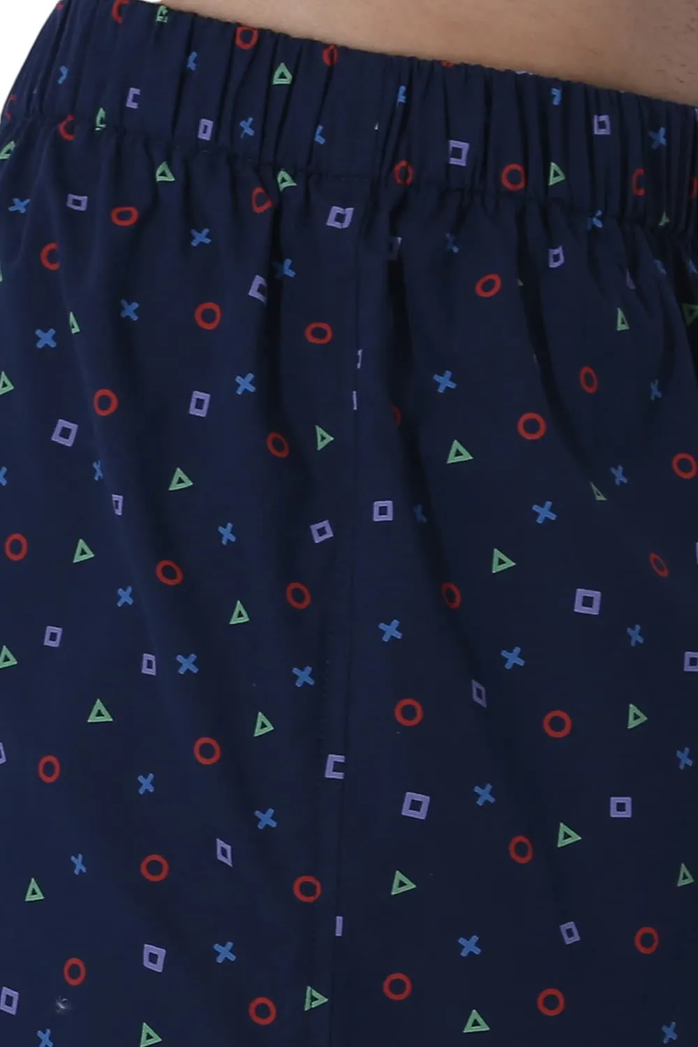 Comfort Fit Cotton Printed Boxer Shorts