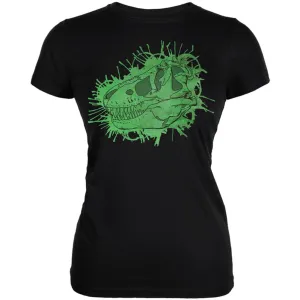 Dinosaur Fossil T-Rex Skull Juniors Soft T Shirt