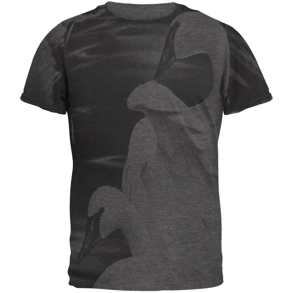 Enchanted Swans of Winter Mens Soft T Shirt