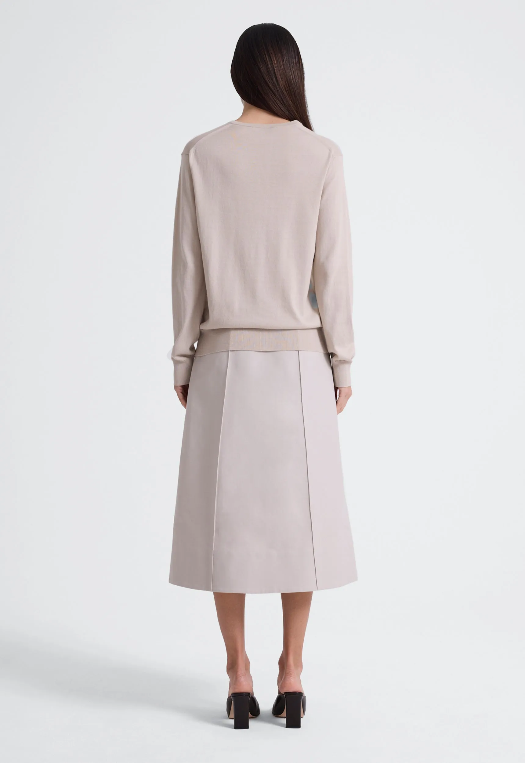 Finn Cotton Sweater - Bale Melange