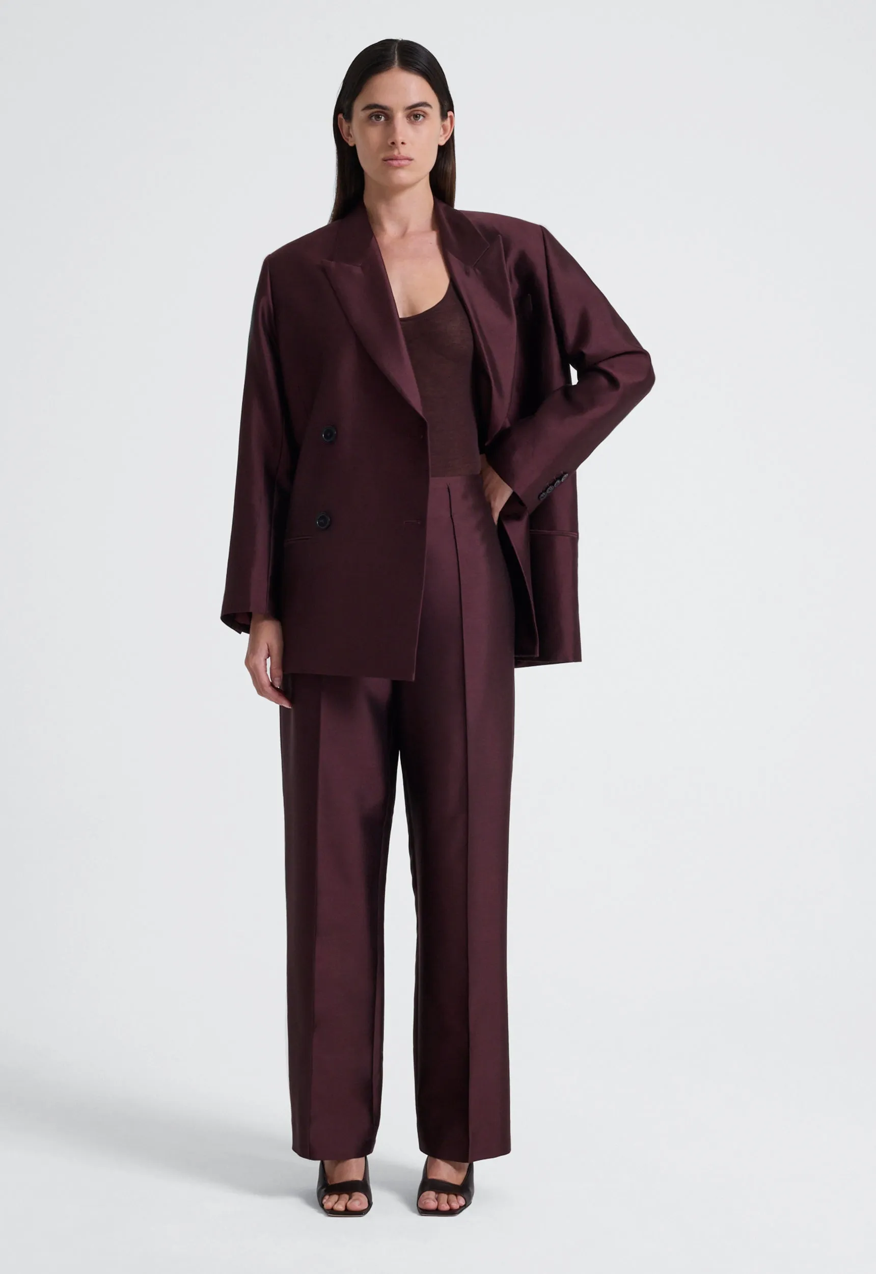 Gabor Silk Wool Blazer - Drew