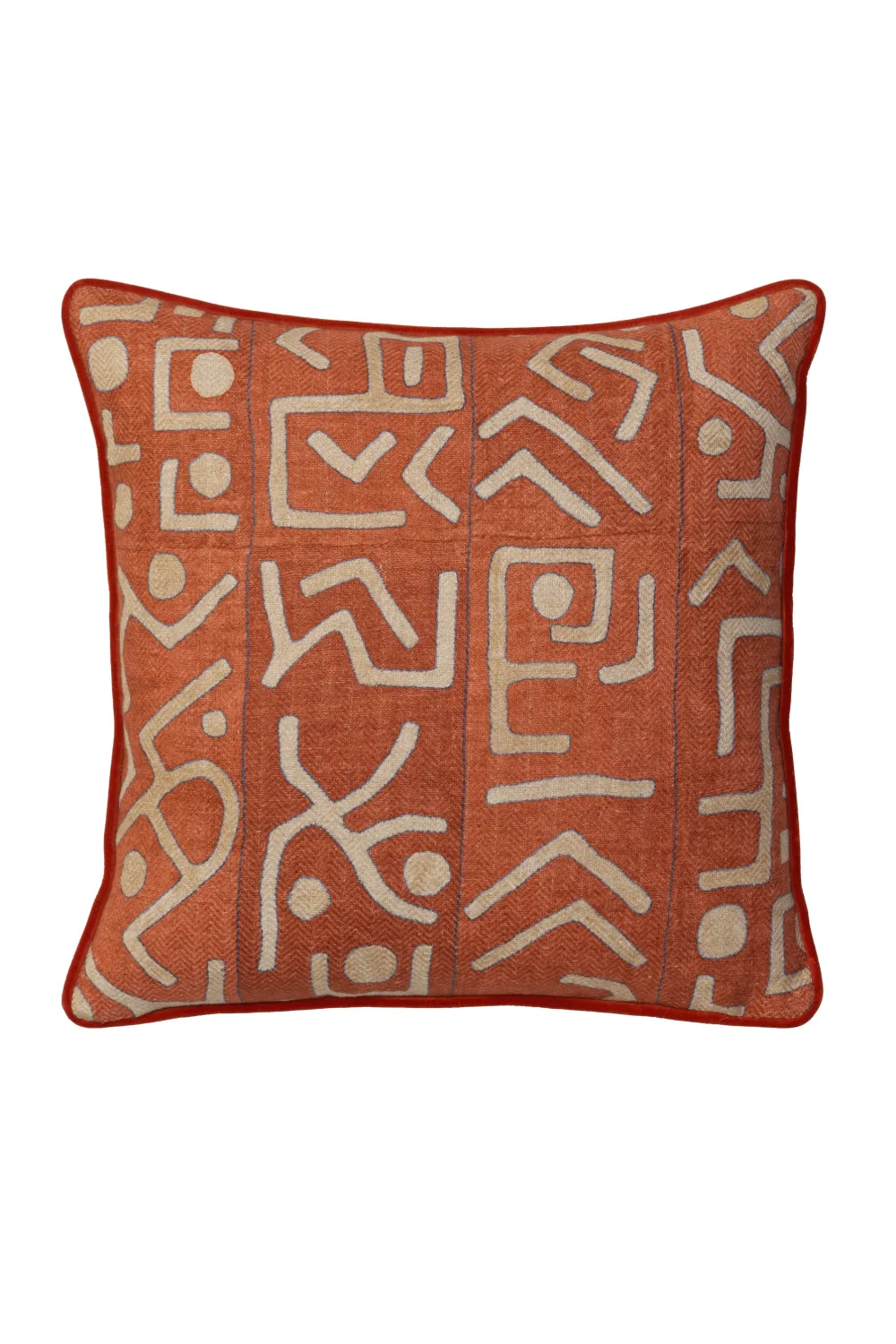 Geometric Patterned Throw Pillow | Andrew Martin Ashanti