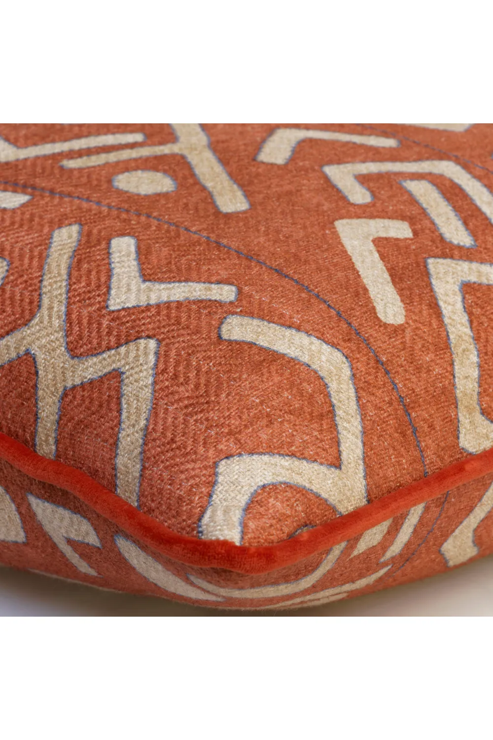 Geometric Patterned Throw Pillow | Andrew Martin Ashanti