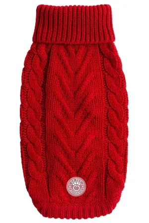 GF Pet Chalet Red Dog Sweater