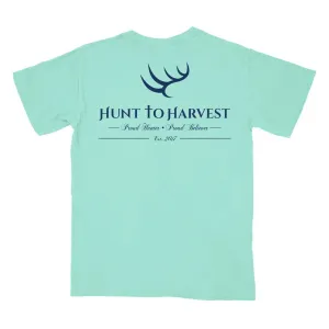 Hunt to Harvest - Signature Logo Tee-Mint