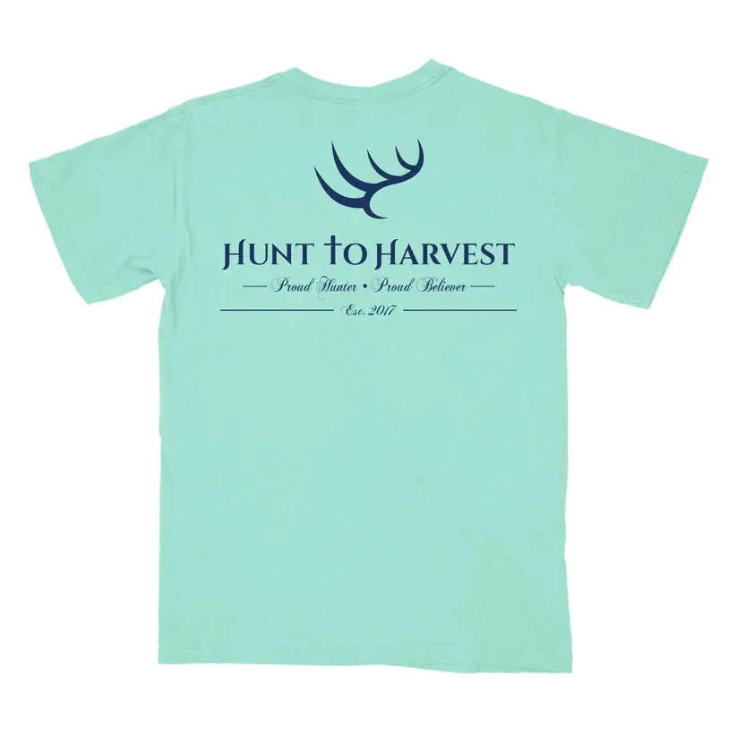 Hunt to Harvest - Signature Logo Tee-Mint