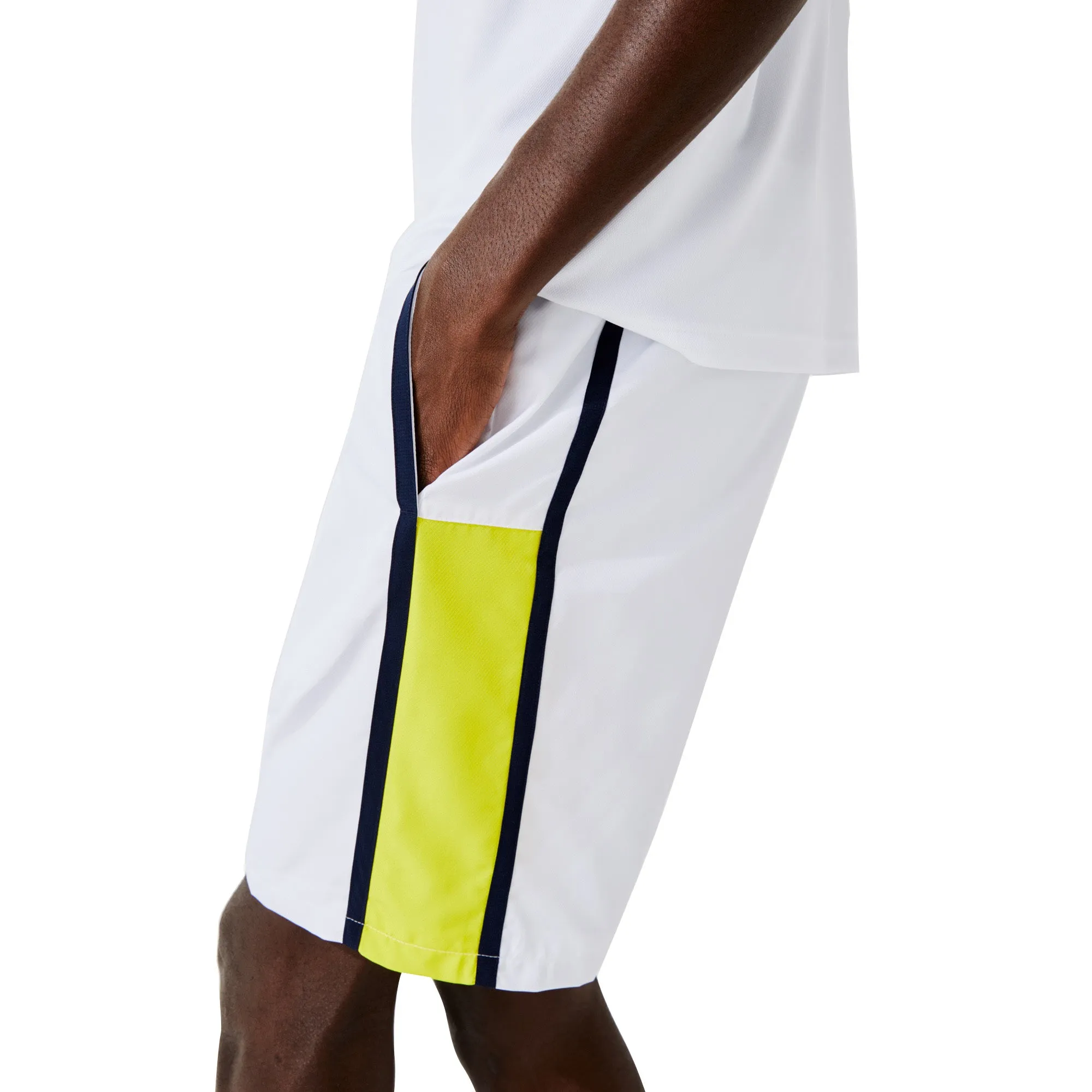 Lacoste Sport Colourblock Panels Lightweight Shorts 2021