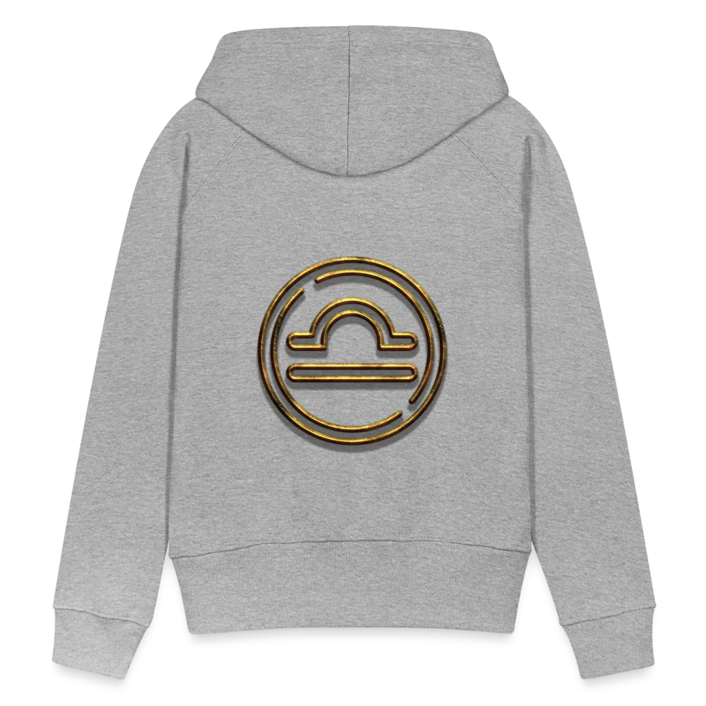Libra 3D Gold Women’s Premium Hoodie