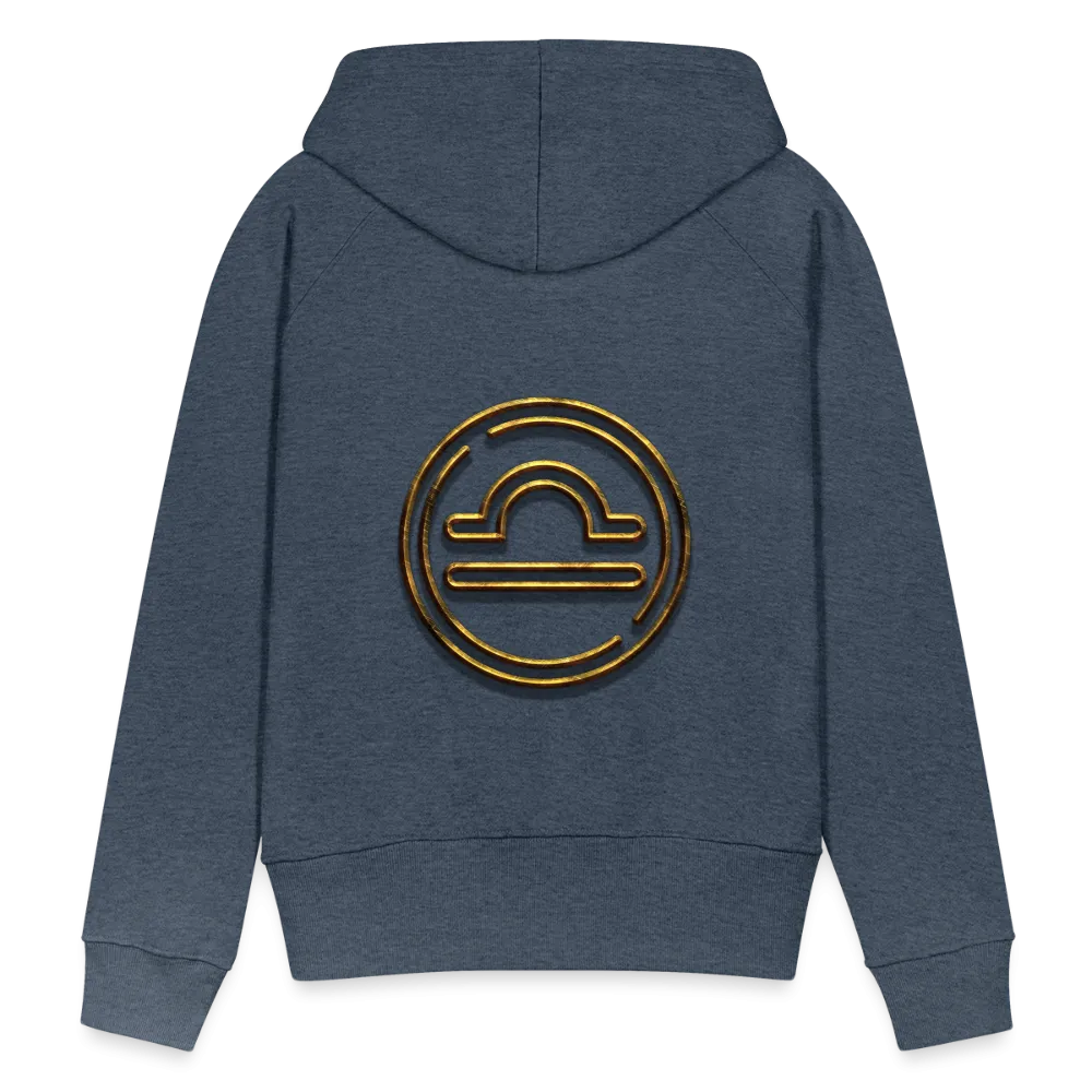 Libra 3D Gold Women’s Premium Hoodie