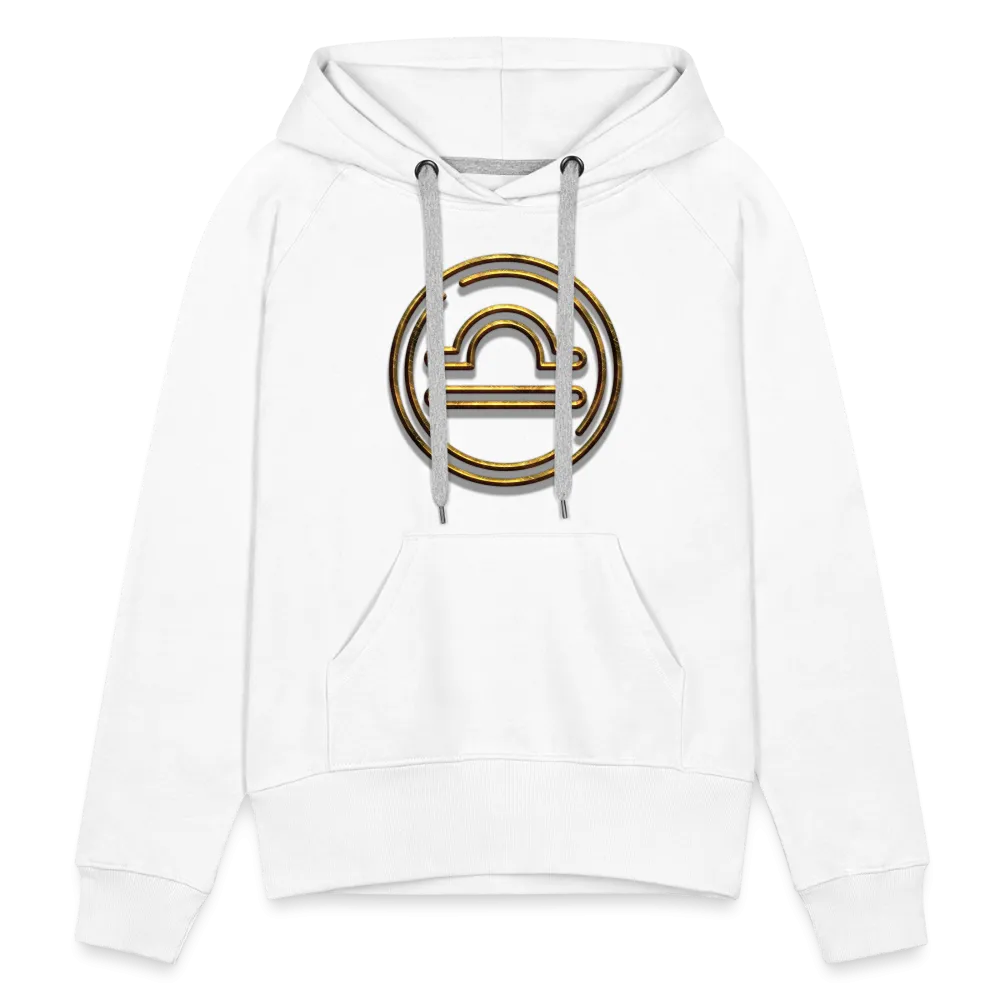 Libra 3D Gold Women’s Premium Hoodie