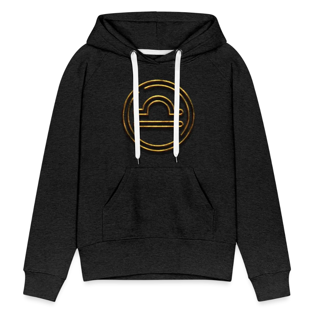 Libra 3D Gold Women’s Premium Hoodie