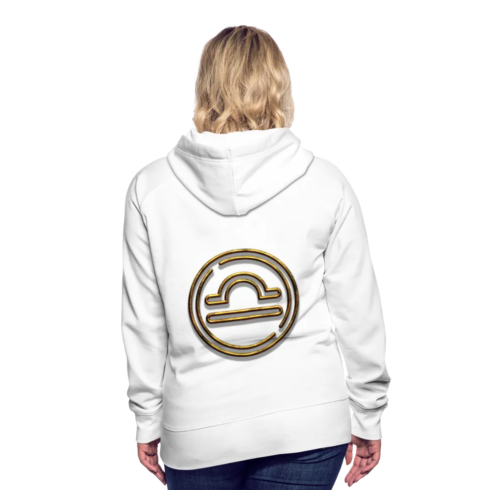 Libra 3D Gold Women’s Premium Hoodie
