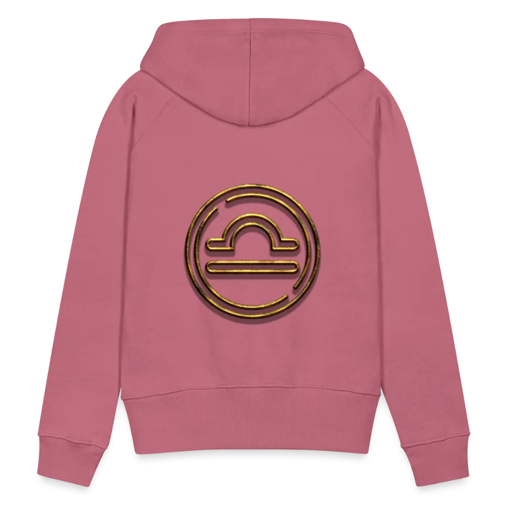 Libra 3D Gold Women’s Premium Hoodie