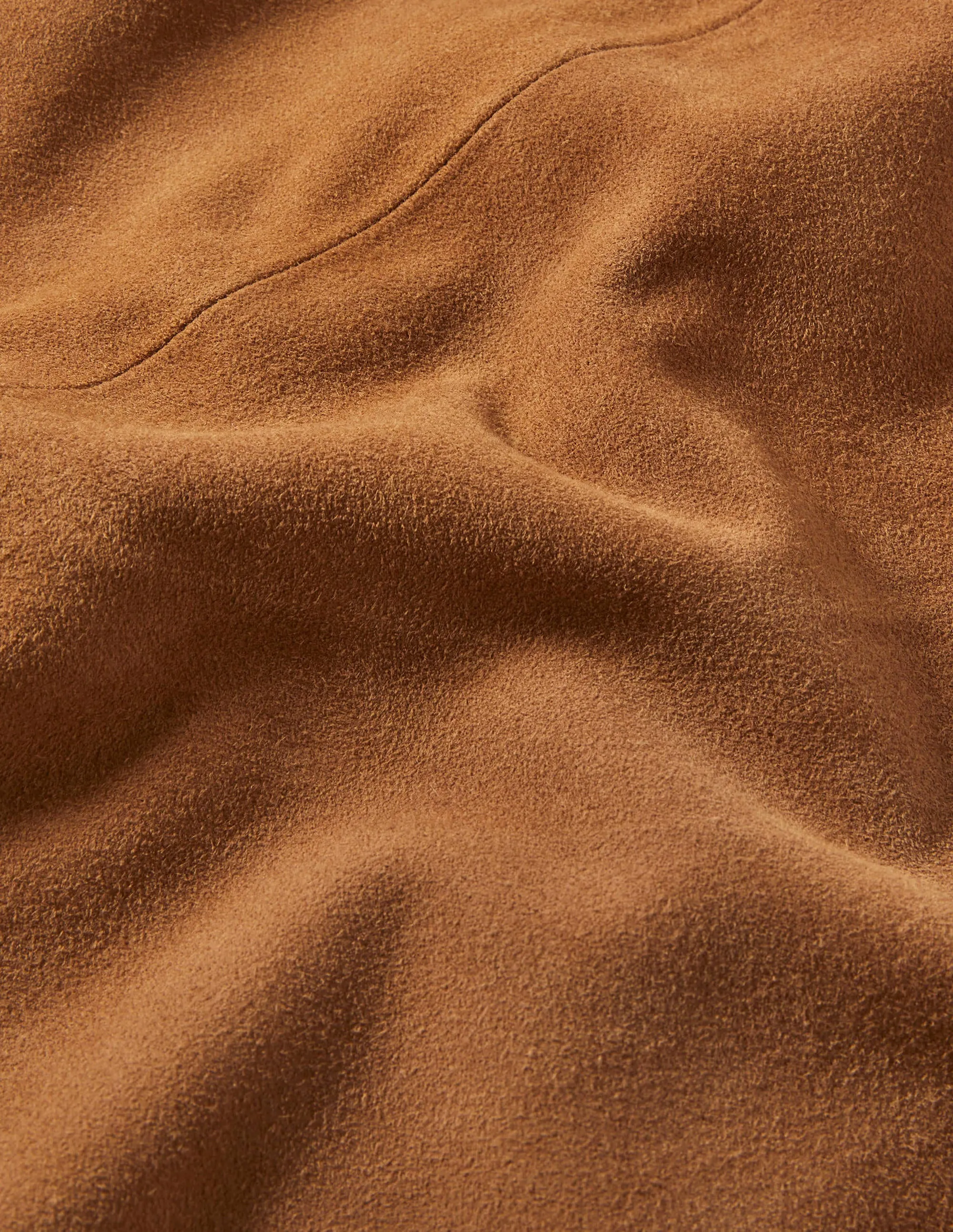 Lilian Suede Mini Skirt-Camel