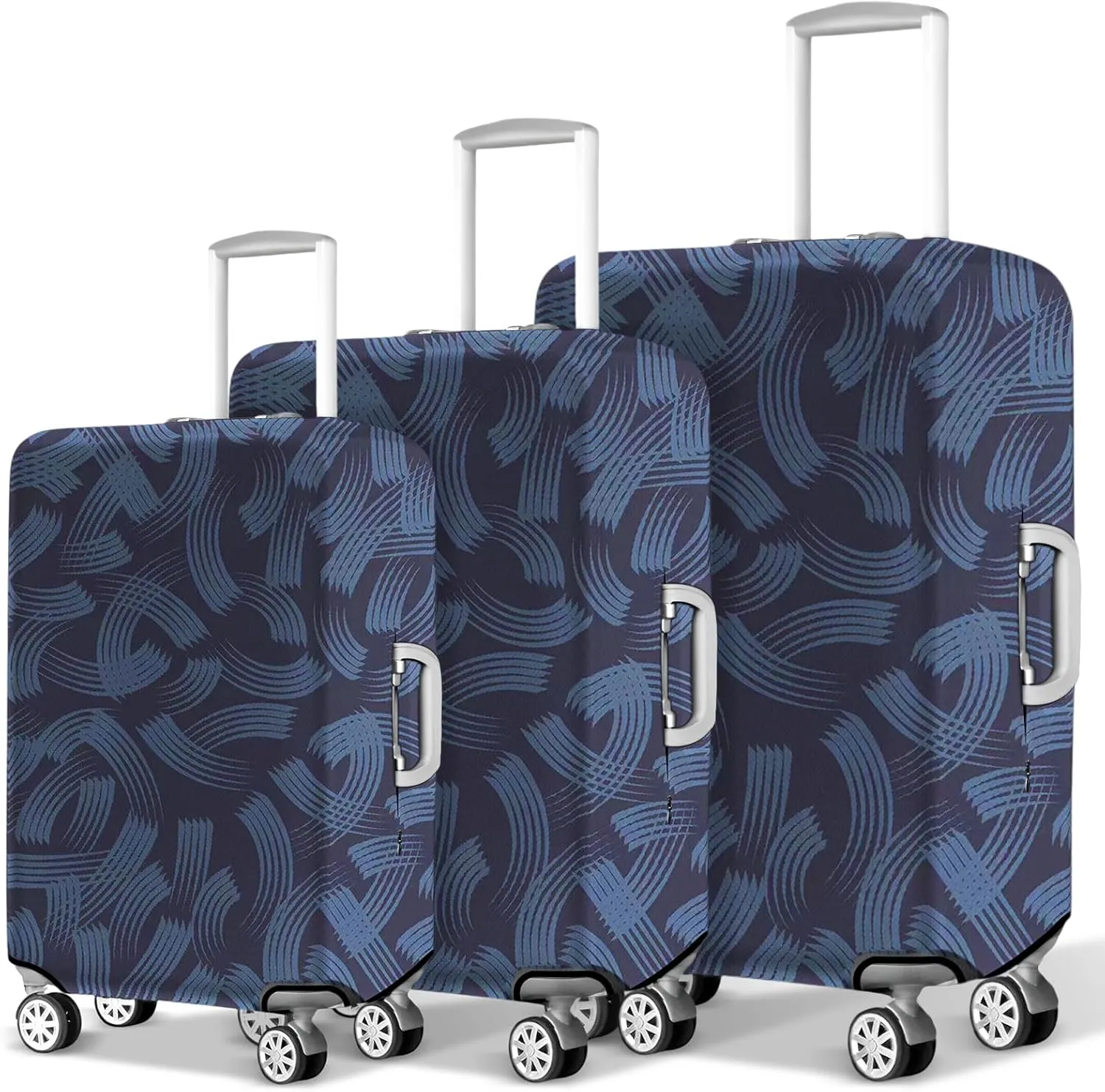 Luggage Covers for Suitcase Protector Tsa Approved Fits 18-32 Inch Luggage, Custom Baggage Cover for Travel Anti Scratch Dirt Washable.