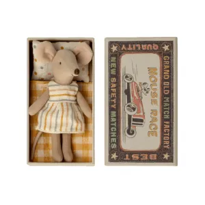 Maileg Big Sister Mouse in Matchbox Soft Toy