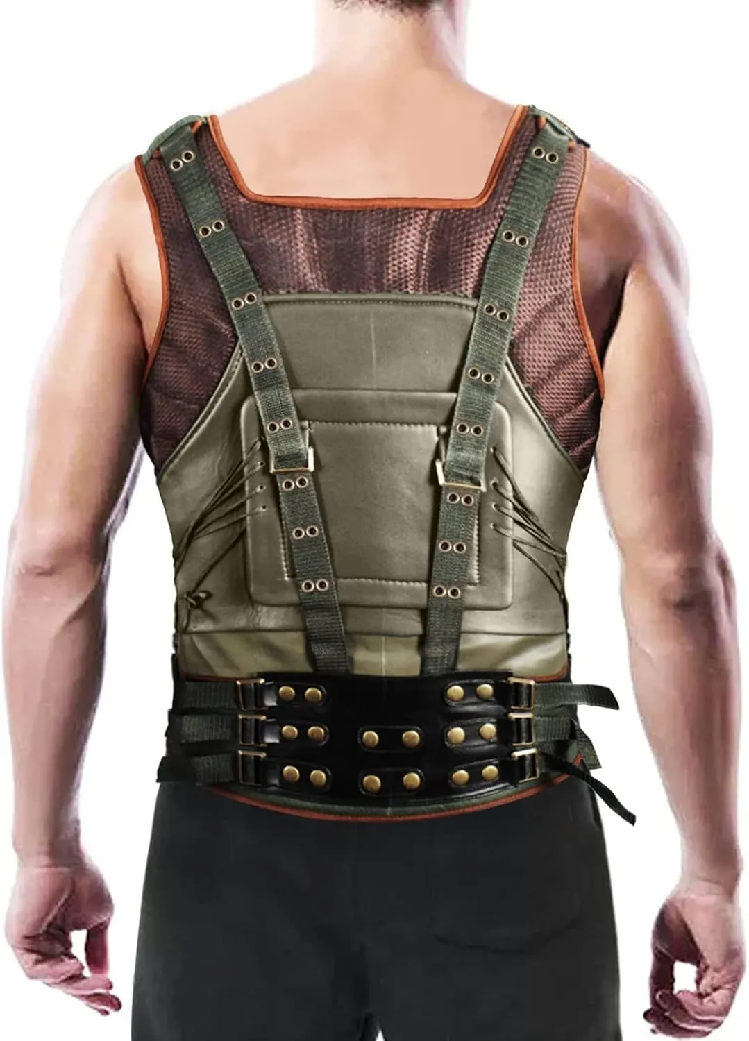 Mens Tom Hardy Dark Knight Bane Faux Fur Shearling Black Leather trench Swedish Bomber Coat