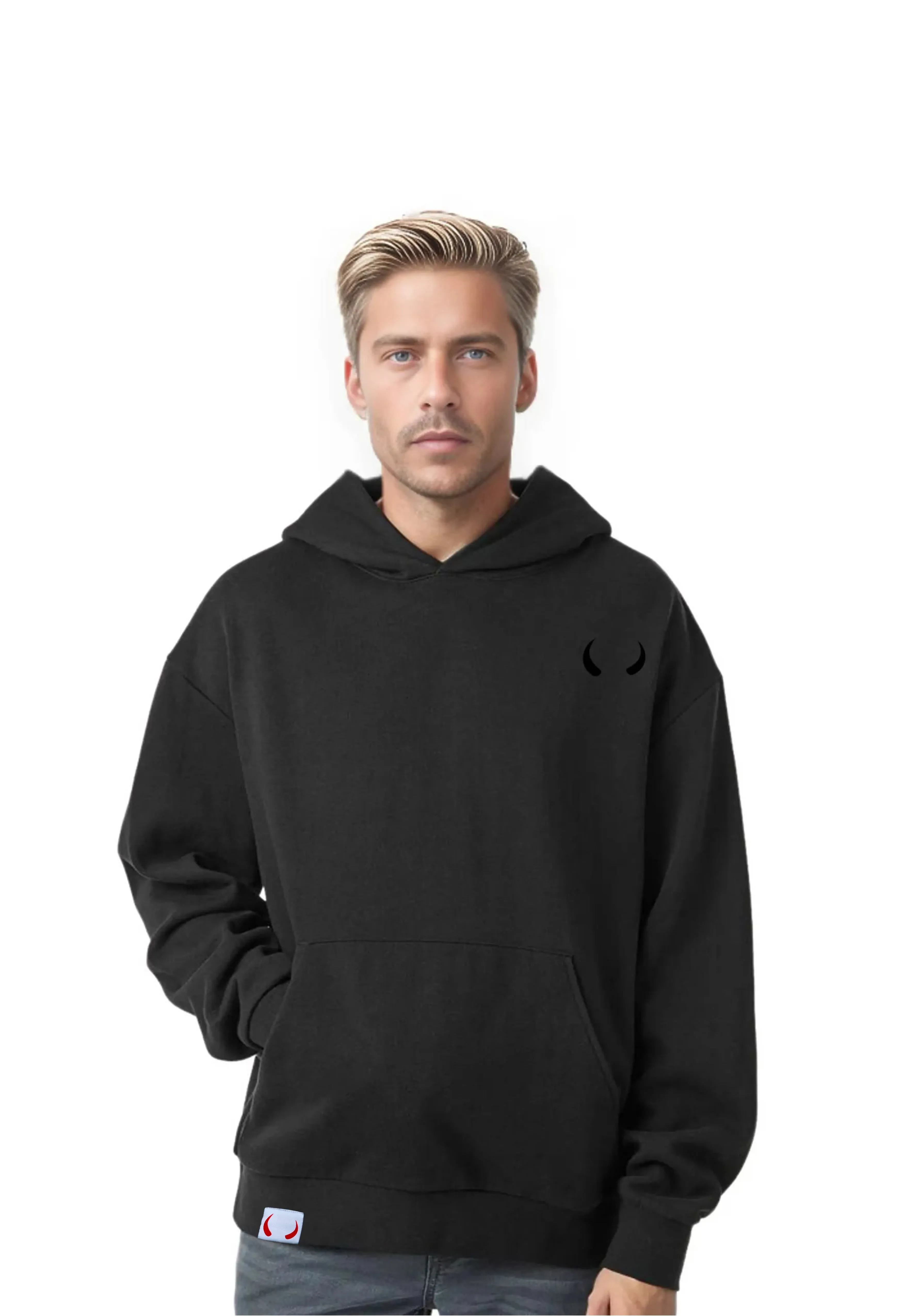 Midweight Hoodie - Black
