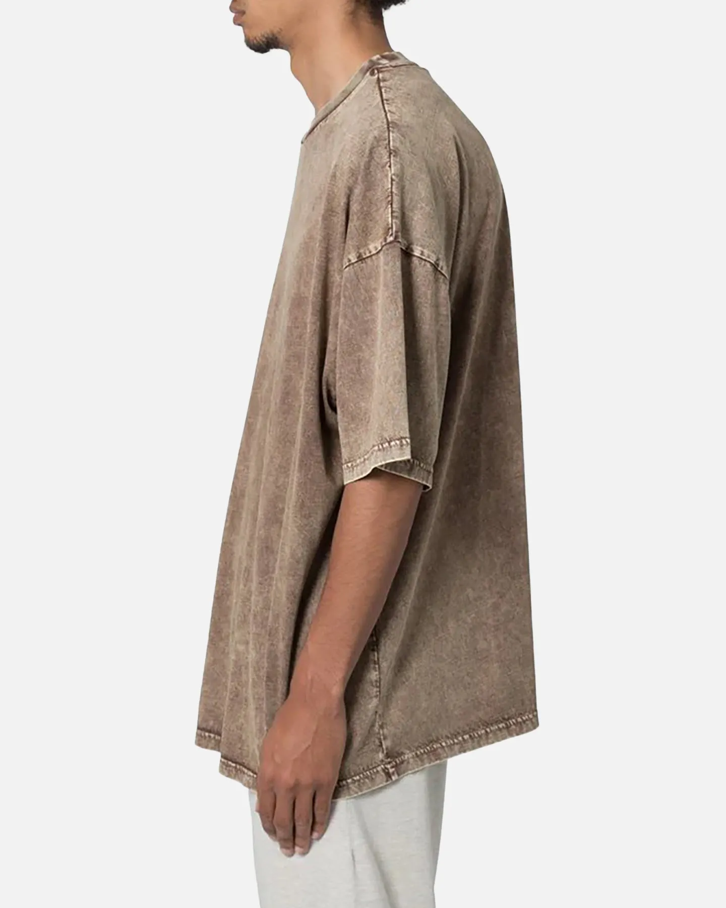MNML Washed Acid T-Shirt Brown