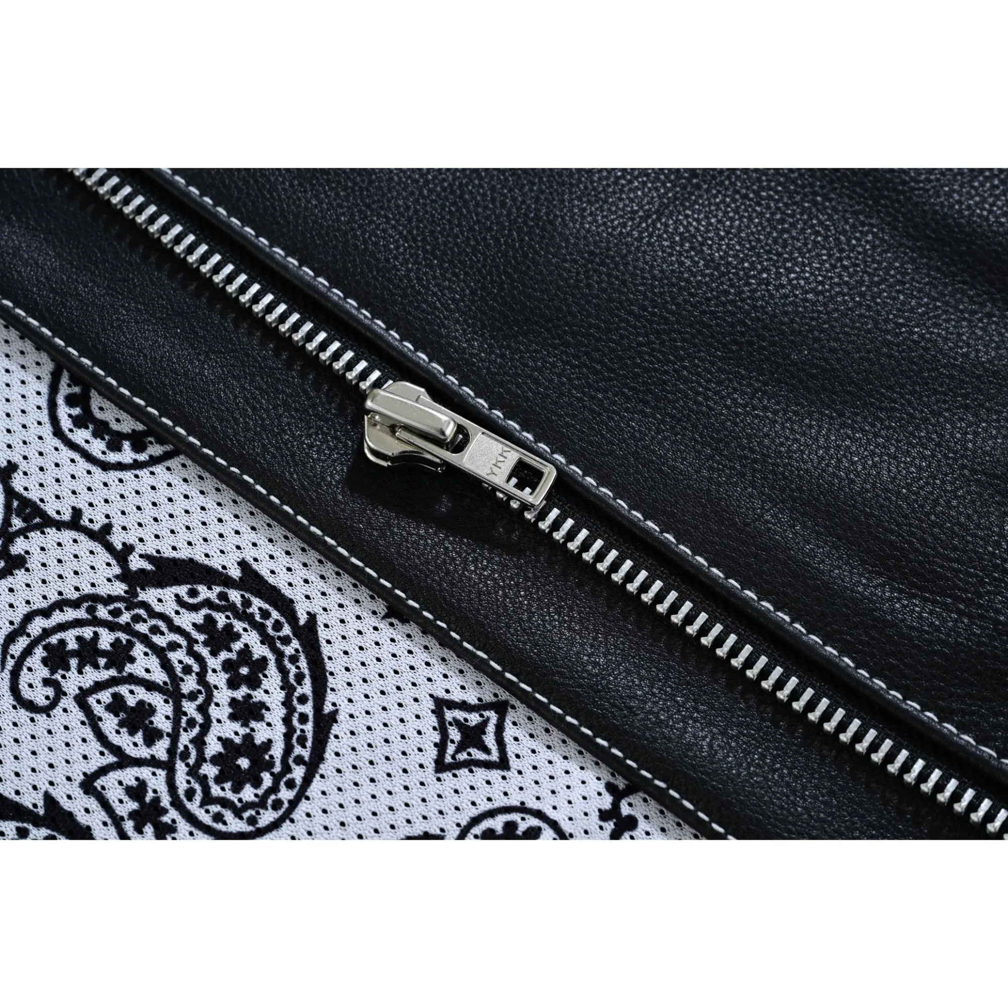 Night Edge Black Ladies Leather Vest