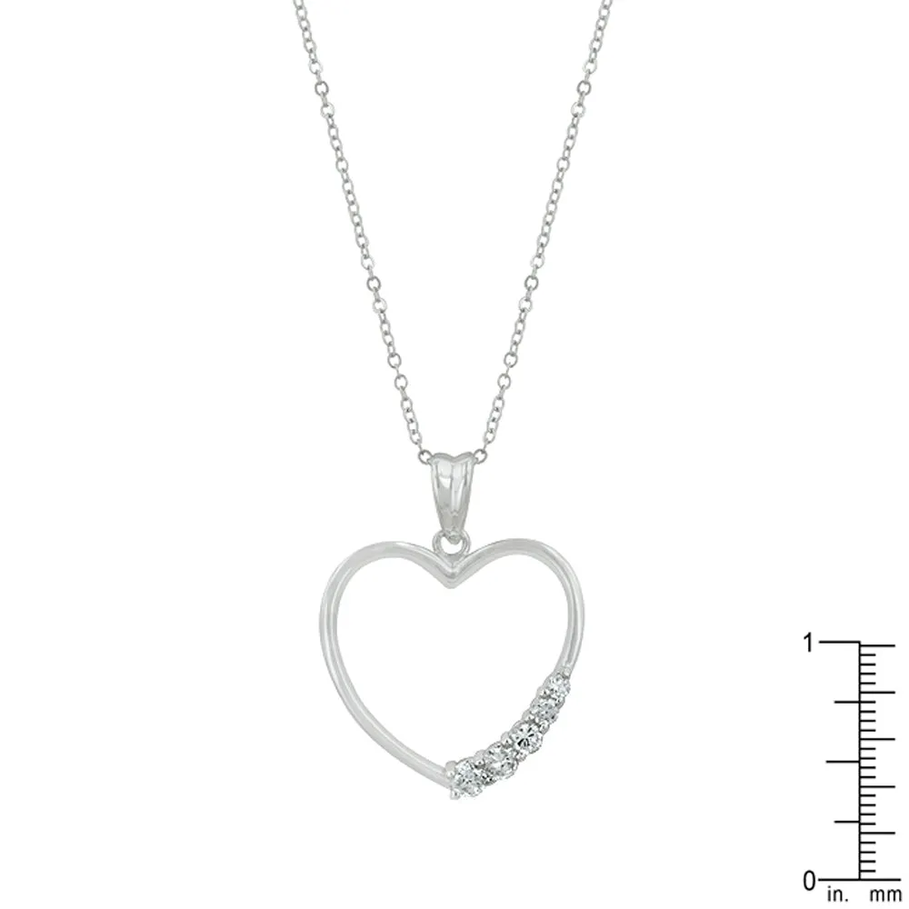 Organic Heart Pendant