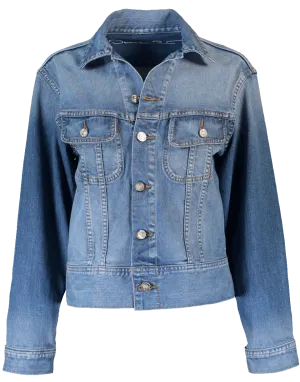 Oversized Embellished Jean Jacket