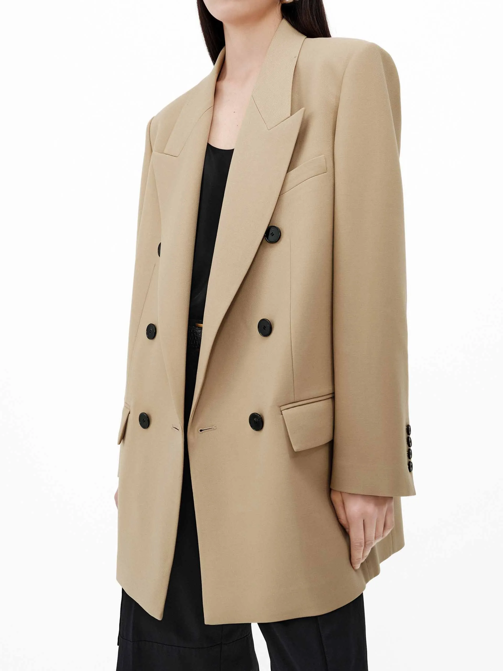 Oversized Wool Blazer