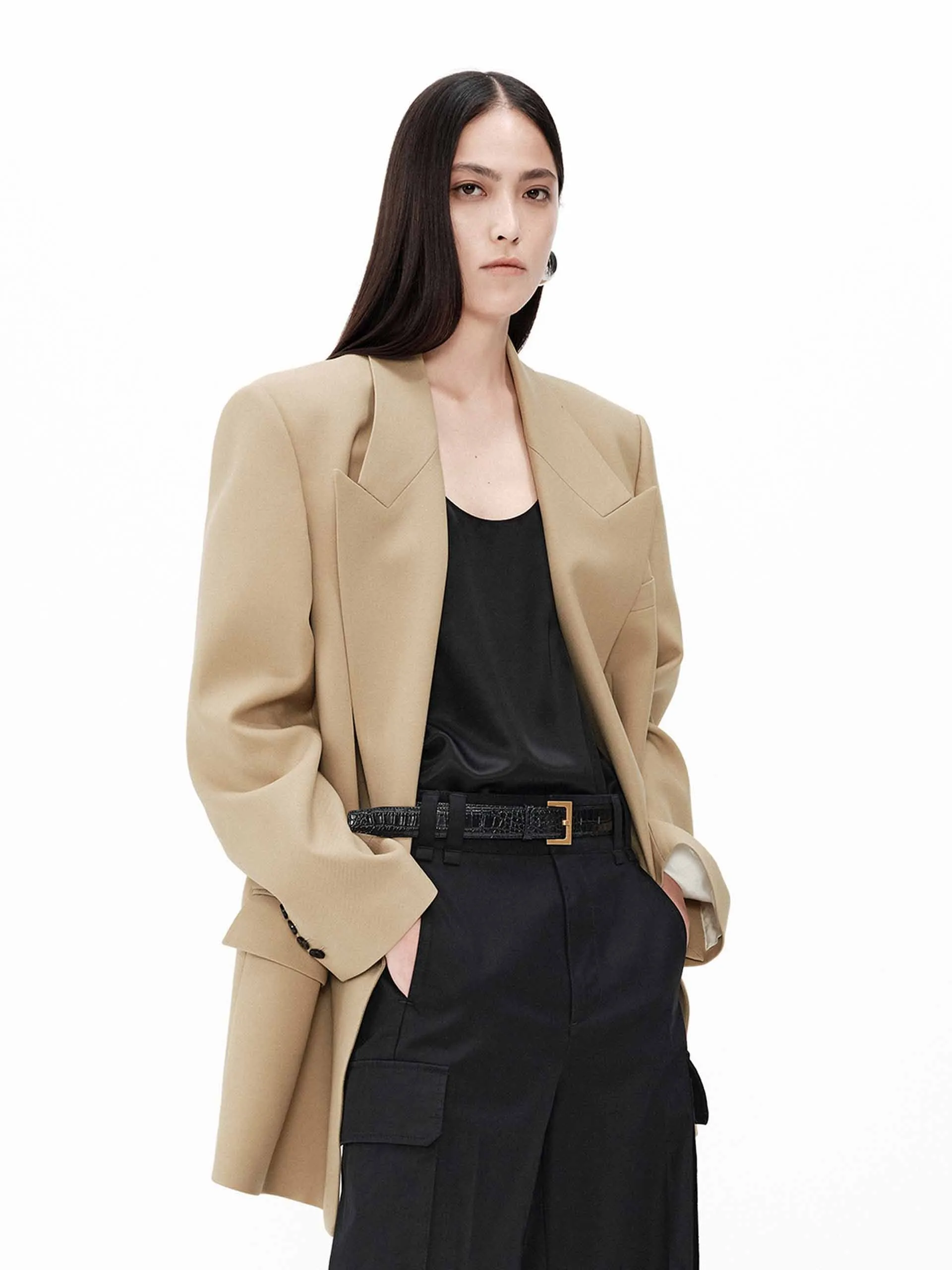 Oversized Wool Blazer