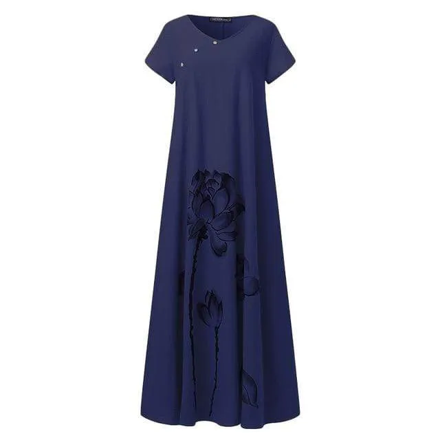 Soft Enya Lotus Dress