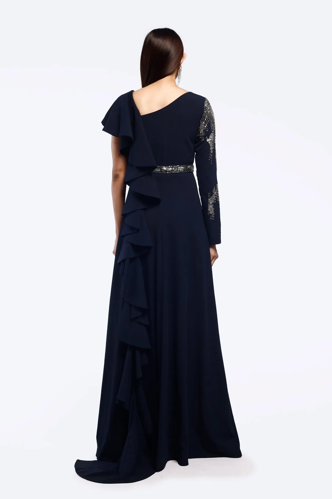Soft Ruffle Gown