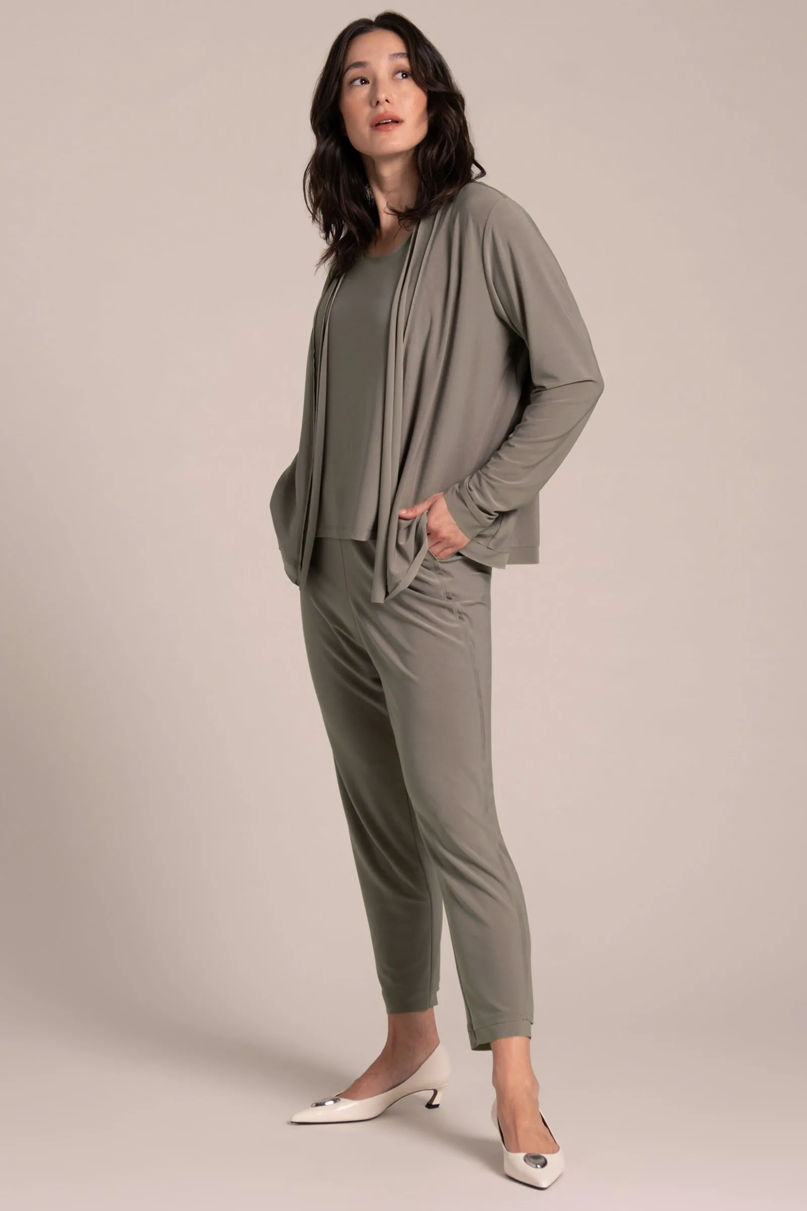 Splice Pencil Pant | Taupe