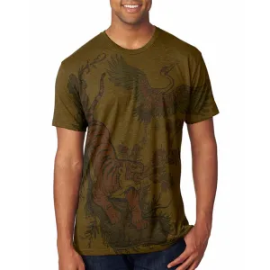 The Tiger and Crane Men's Soft T-Shirt