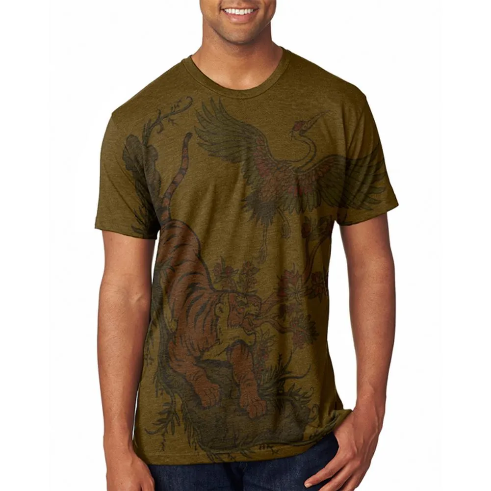 The Tiger and Crane Men's Soft T-Shirt