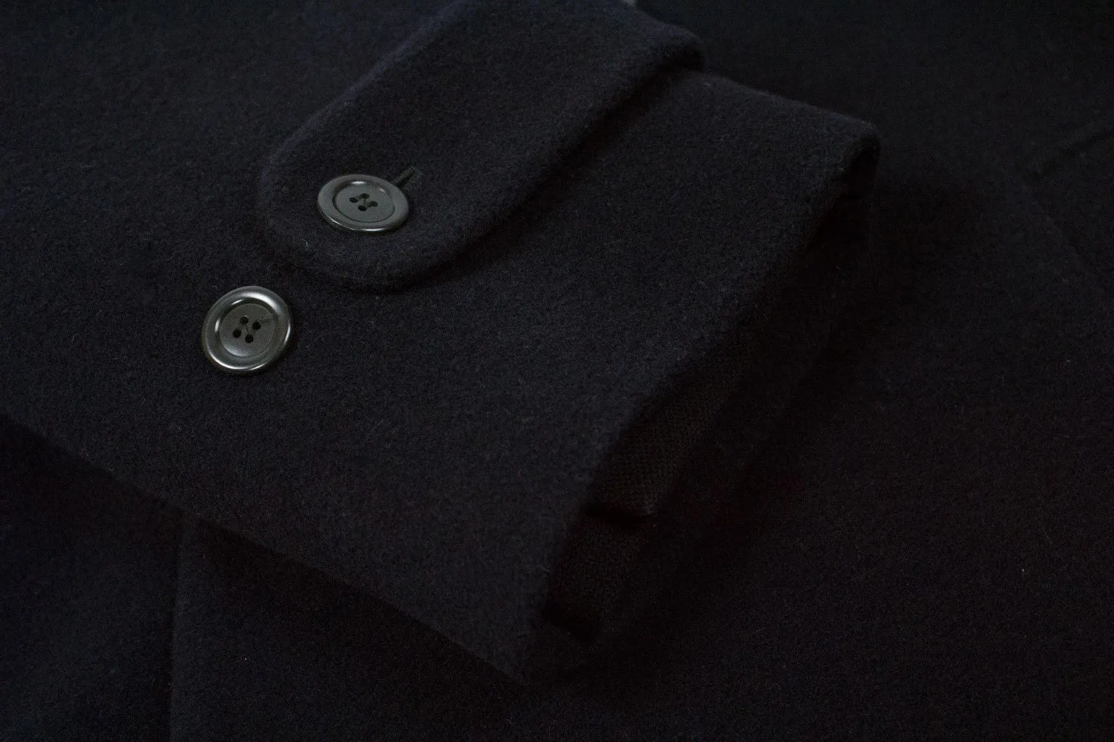 TIGER OF SWEDEN Cashmere-Wool Double Breasted Navy Coat, US 42
