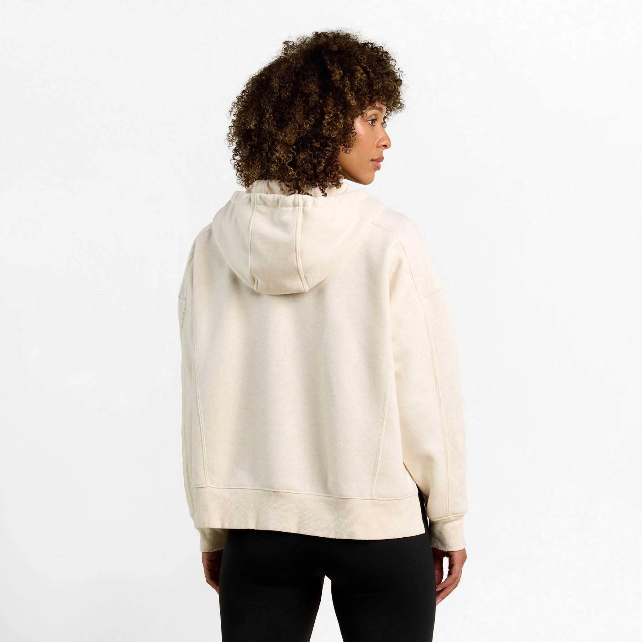 Vintage Fleece Downtime Quarter-Zip | Heather Bone
